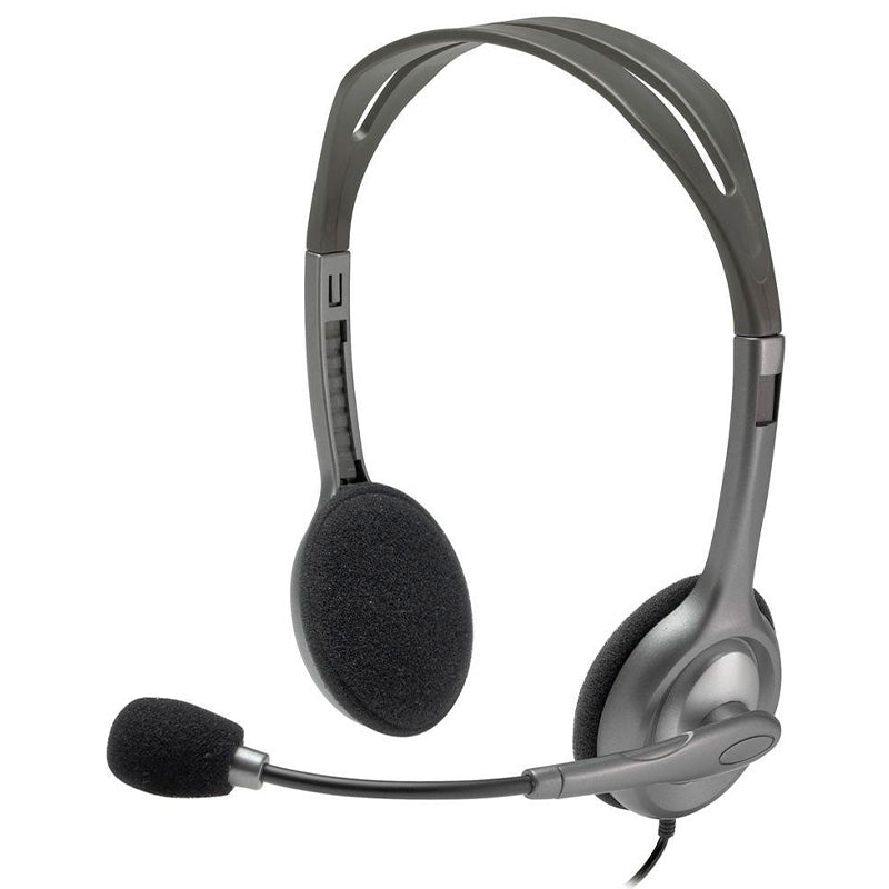 Headset Logitech Stereo P3 H111 - 981-000612 Truedata
